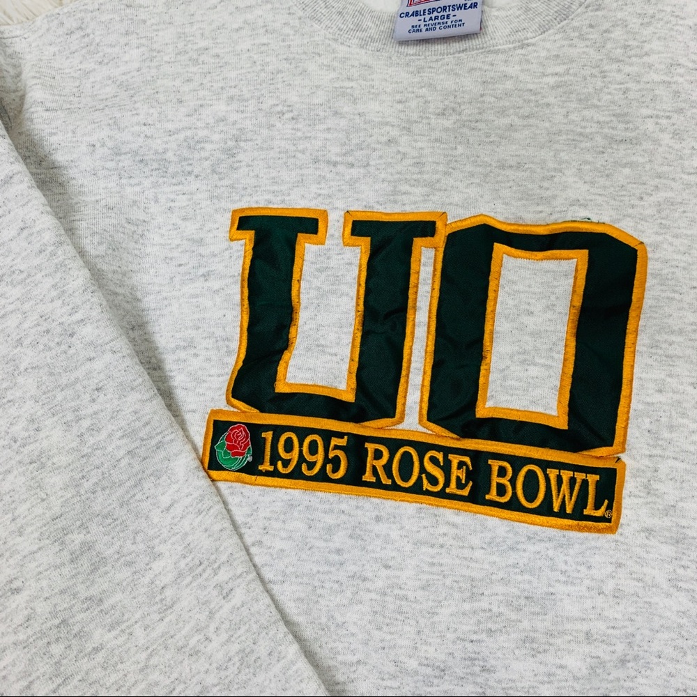 ๐ฆ๐น๐ UO 1995 ROSE BOWL Oregon Ducks Sweatshirt - Picture 3 of 6